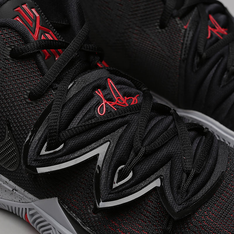  черные баскетбольные кроссовки Nike Kyrie 5 AO2918-600 - цена, описание, фото 3
